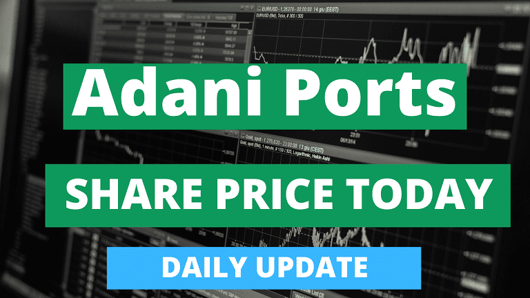 Adani Ports Share Price Today