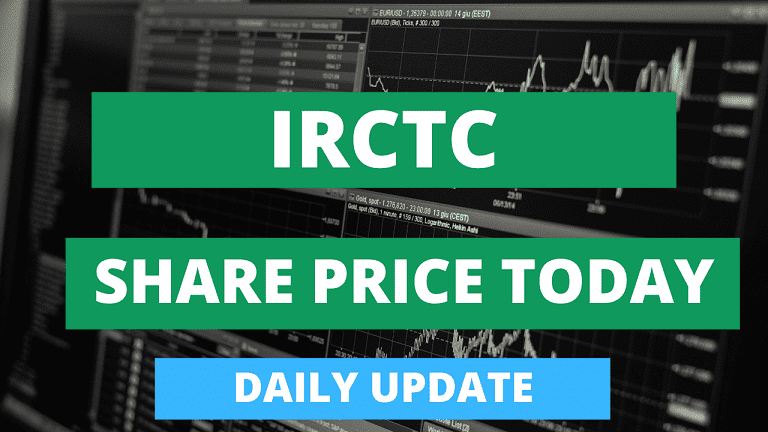 irctc share price today