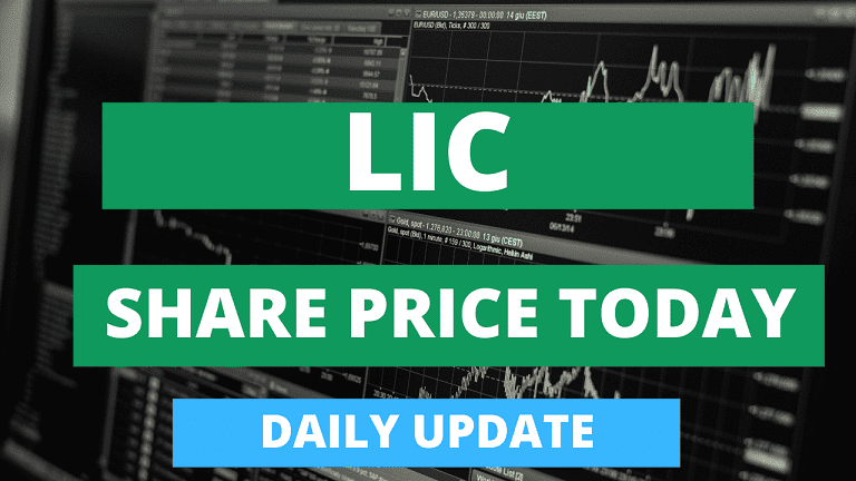 lic share price today