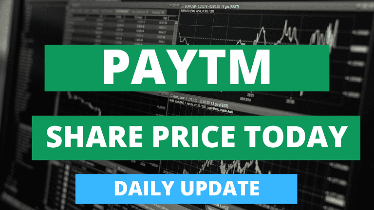 paytm share price today