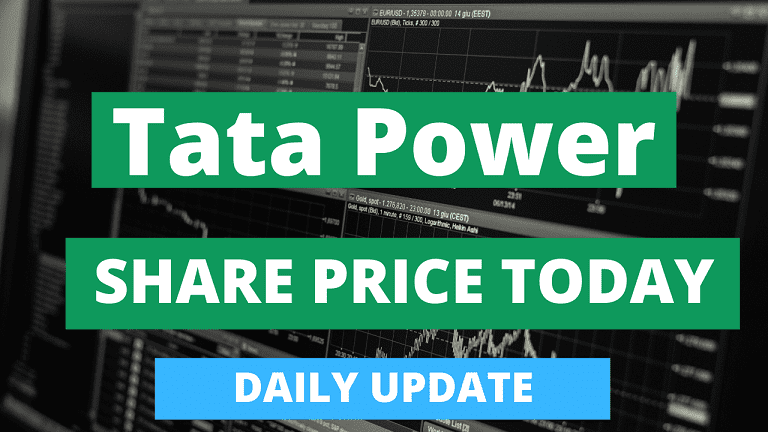 tata power share price today