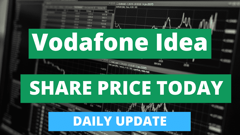 vodafone idea share price today