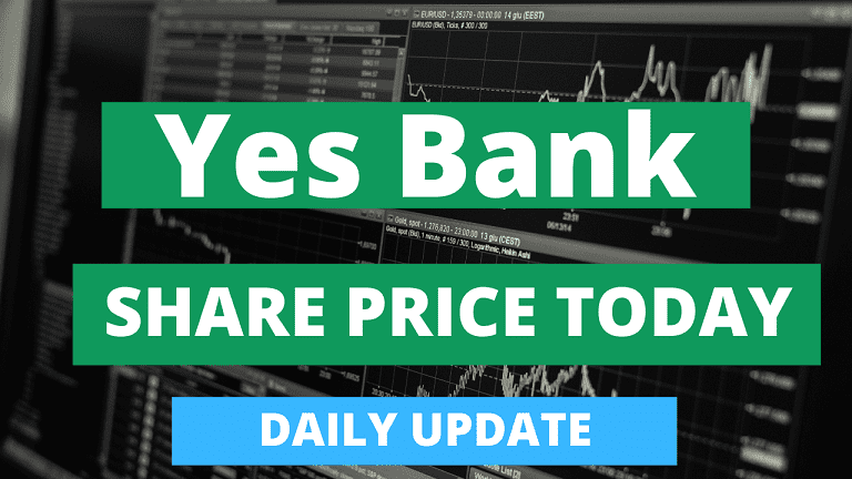 yes bank share price today